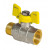 Plynový kulový kohout MF 1/2" MOTÝL, MOP5